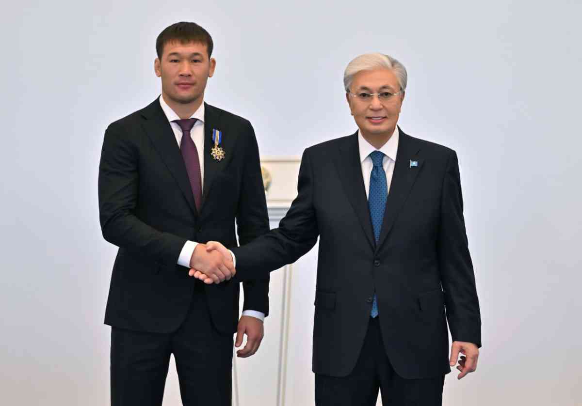 Шавкат Рахмонов «Барыс» орденімен марапатталды