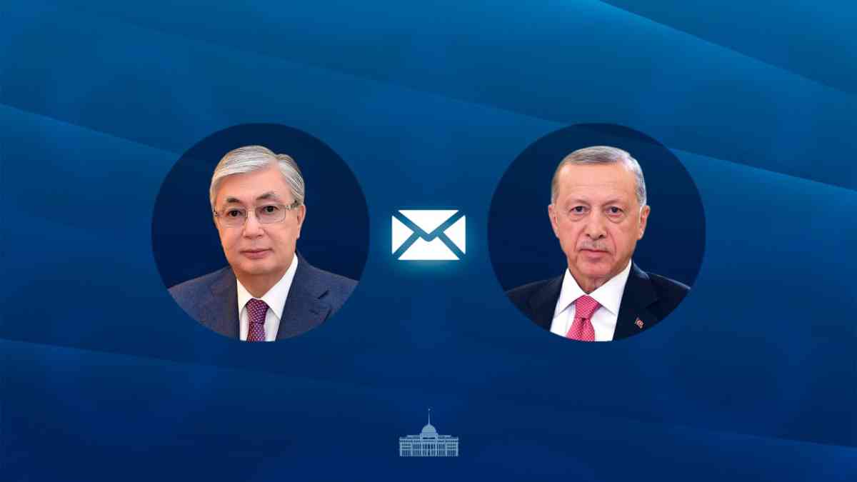 Тоқаев Түркия Президентін Республика күнімен құттықтады