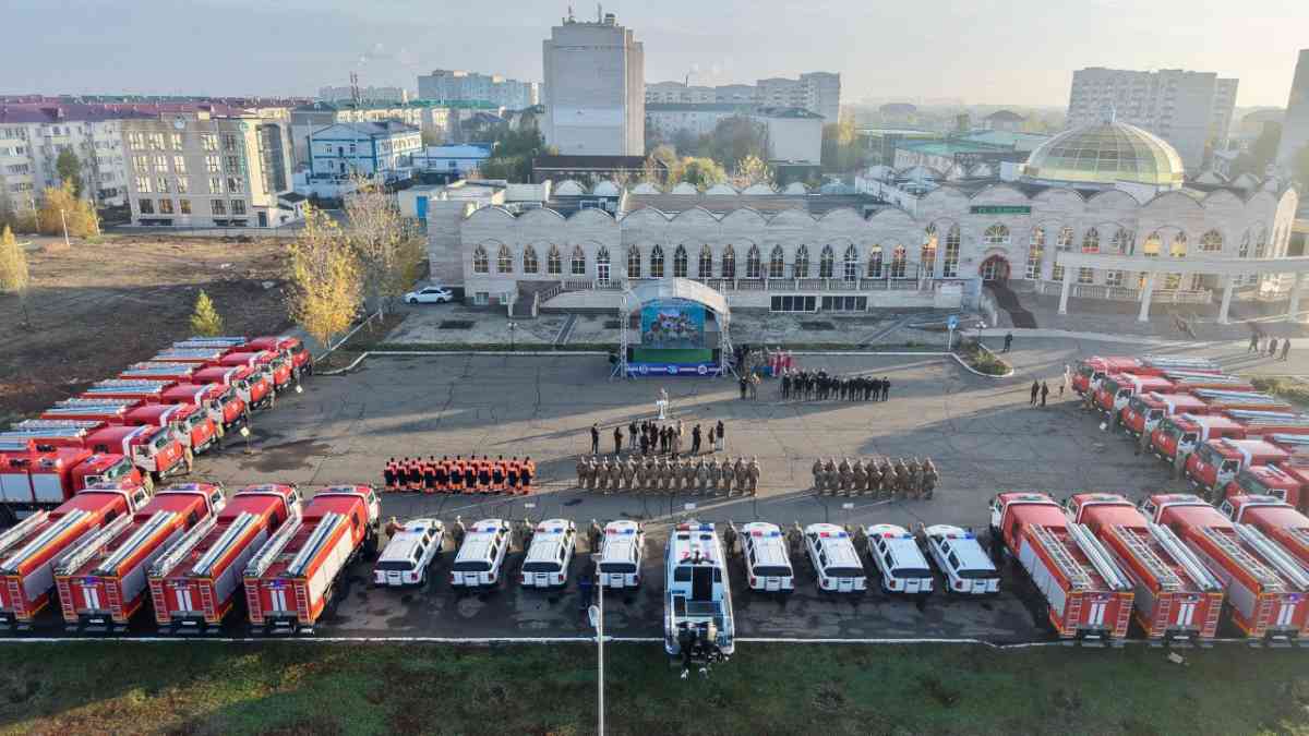 БҚО құтқарушыларына жаңа техникалардың кілті табыс етілді