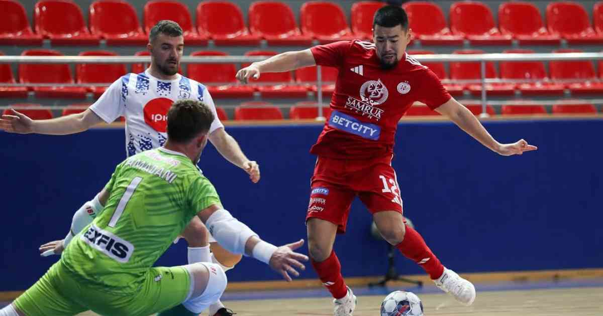 «Қайрат» футзал клубы Чемпиондар лигасының 1/8 финалына шықты