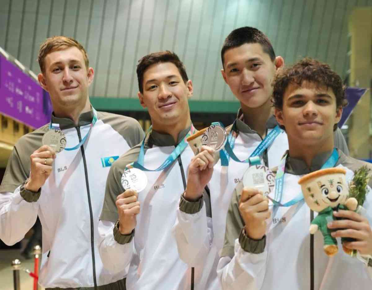 Қазақстандық жүзгіштер Ислам ойындарында жеңіс тұғырынан көрінді