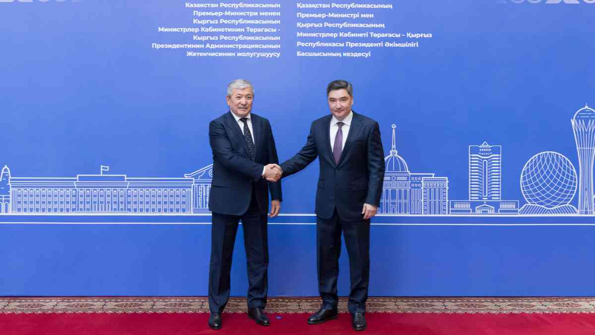 Олжас Бектенов Қырғыз Республикасының премьер-министрімен кездесті