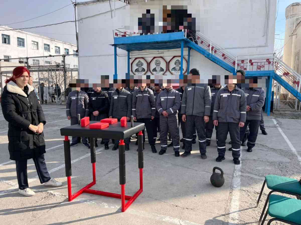Түзеу мекемесінде спорттық шара өтті