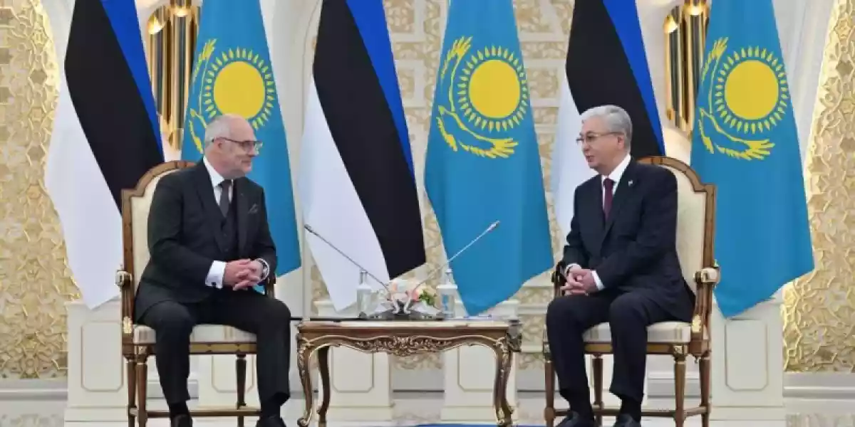 Қазақстан мен Эстония президенттері келіссөз жүргізді