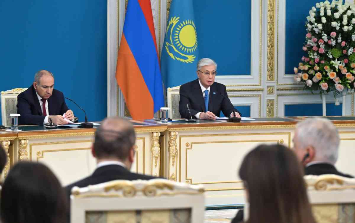 Тоқаев: «Қазақ-армян қарым-қатынасы стратегиялық сипатқа ие болады»