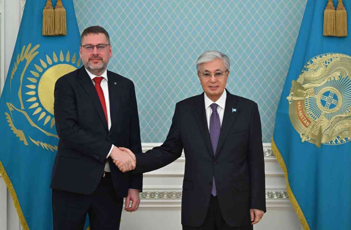 Президент Еуропа Одағының Орталық Азия жөніндегі арнайы өкілі Эдуардс Стипрайсты қабылдады