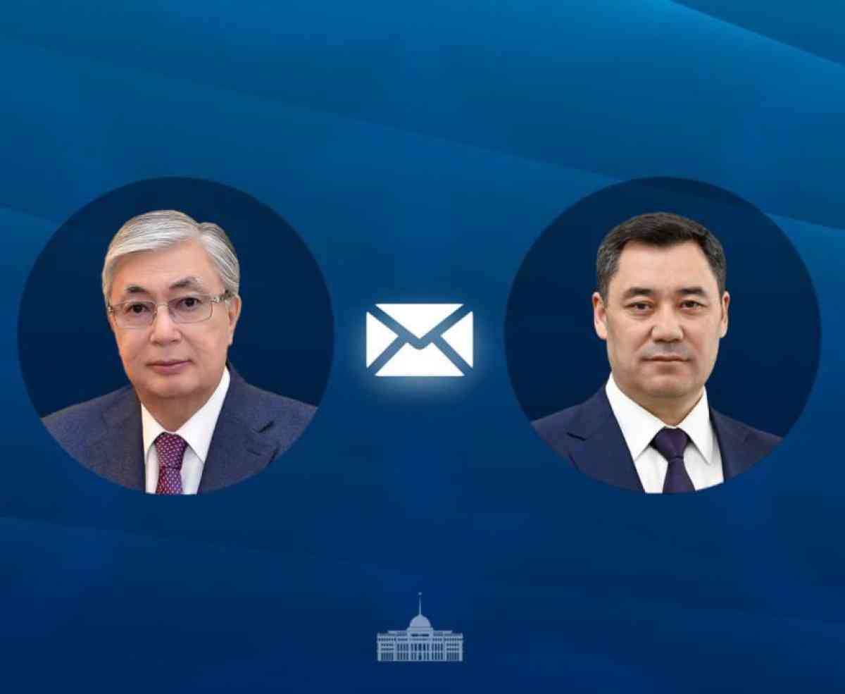 Президент Қасым-Жомарт Тоқаев Садыр Жапаровты Қырғыз Республикасы Жогорку Кенеші сайлауының табысты өтуімен құттықтады