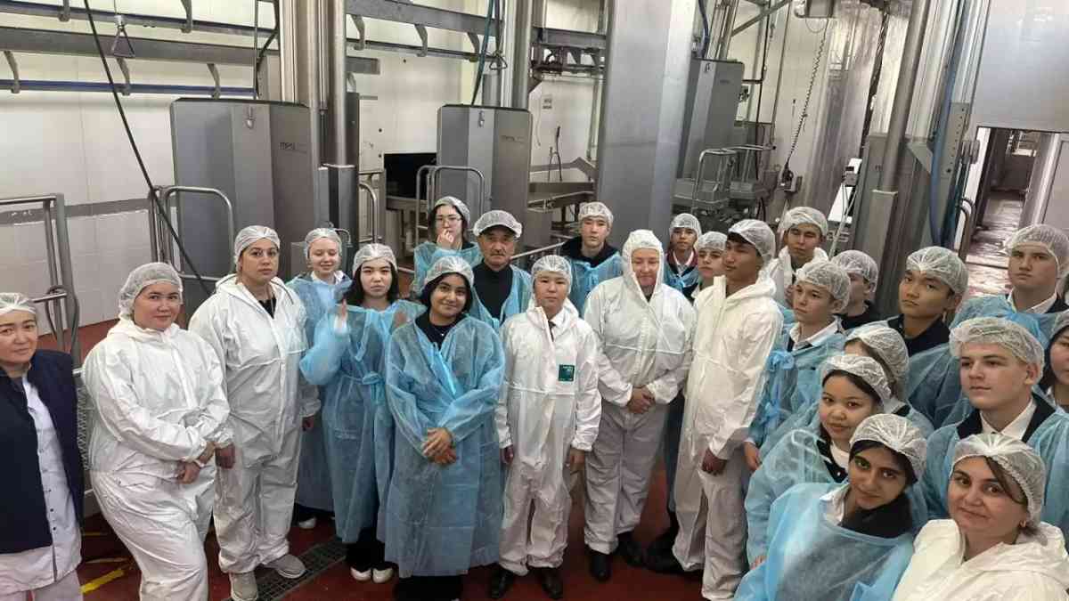 Жұмысшы мамандықтар жылы: Қордайда оқушыларға кәсіби бағдар беру экскурсиясы өткізілді