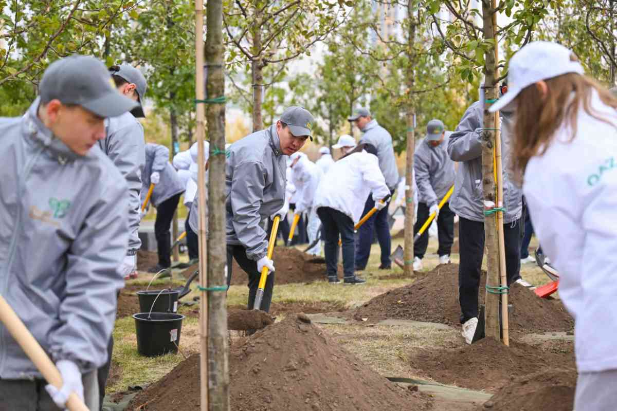 "Таза Қазақстан": Экологиялық акцияға 400 мыңнан астам оқушылар мен студенттер қатысты