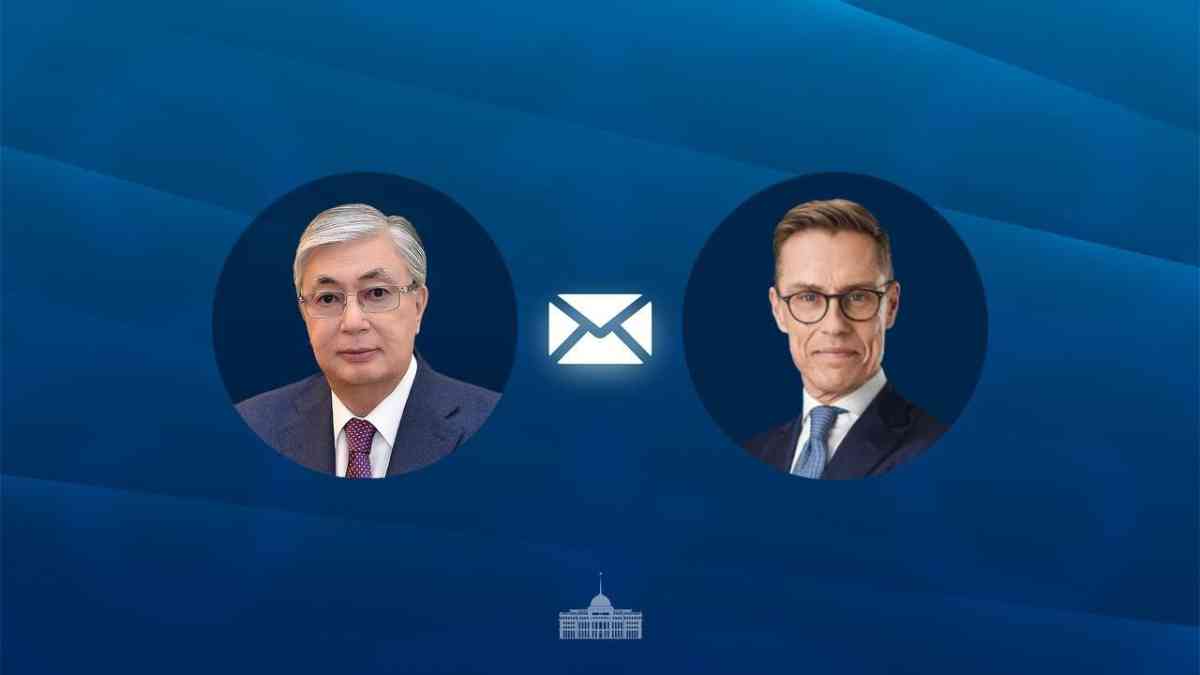 Қасым-Жомарт Тоқаев Финляндия Президентін құттықтады