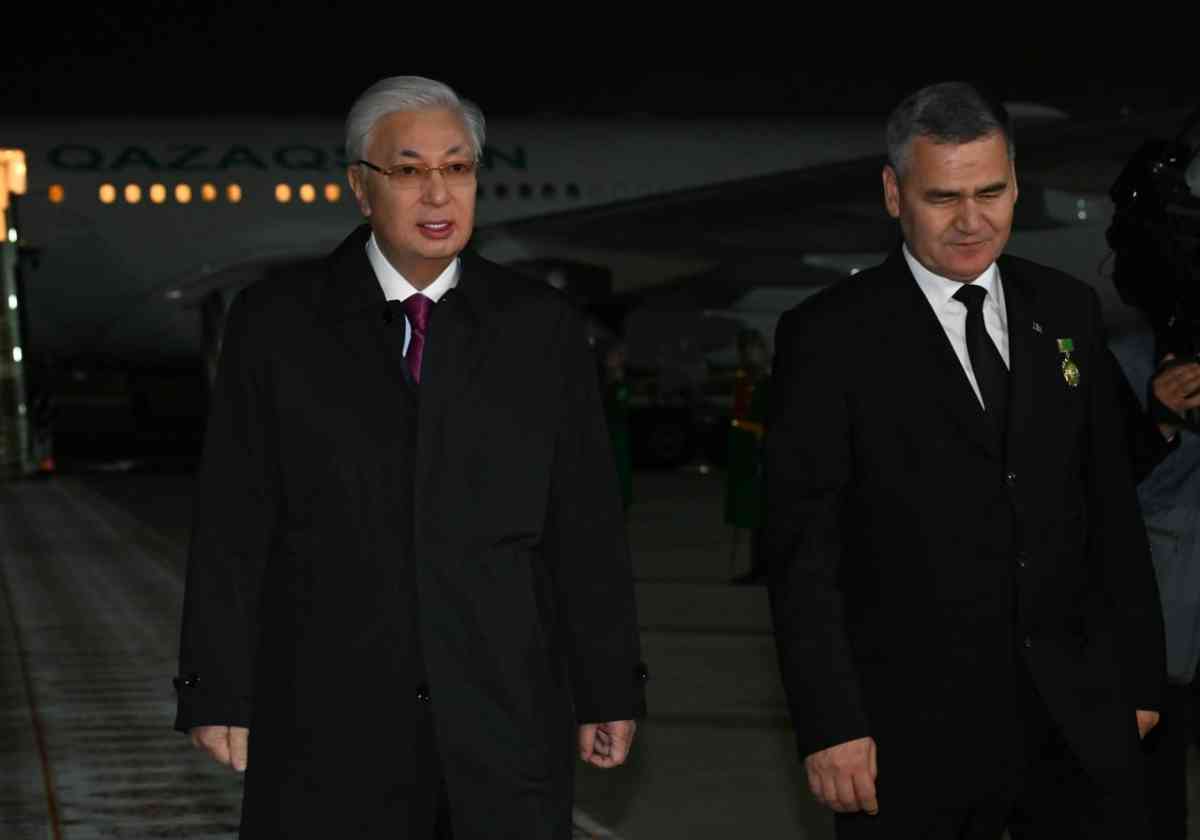 Қасым-Жомарт Тоқаев Ашхабад қаласына барды
