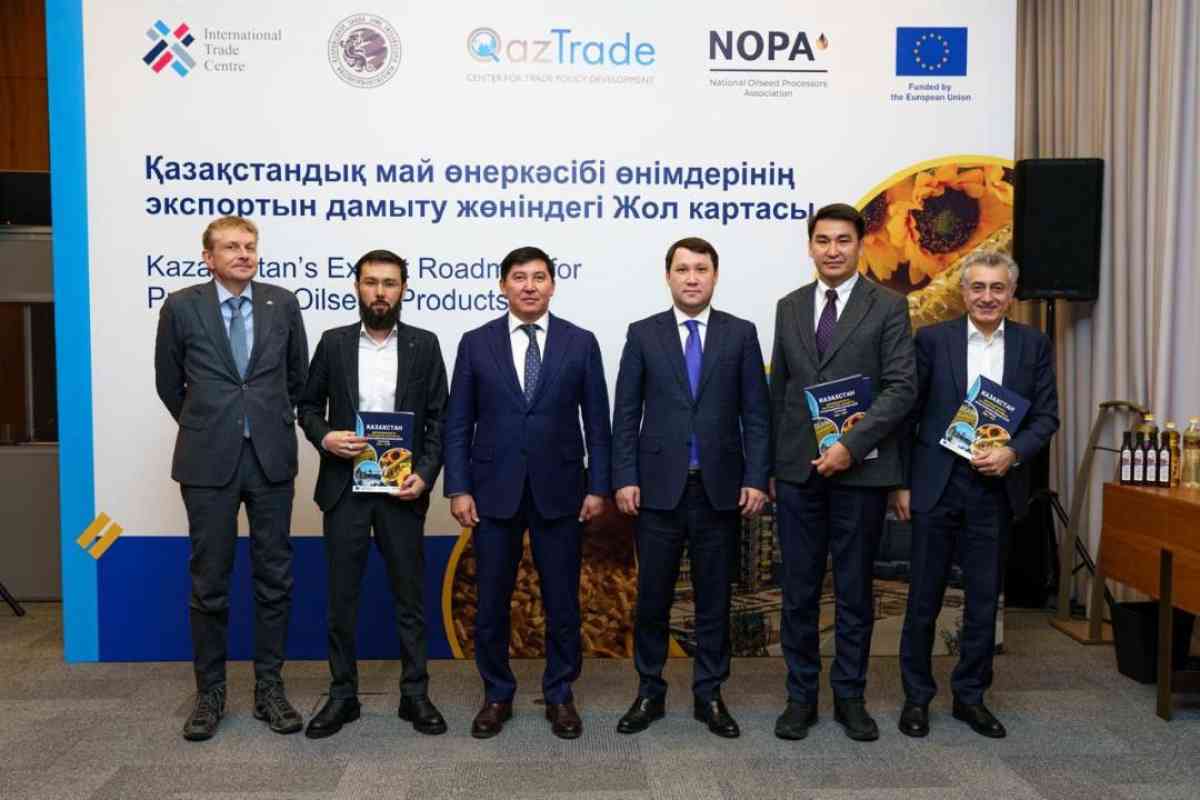Елімізде май өнімдері экспортының жаңа даму жоспары ұсынылды