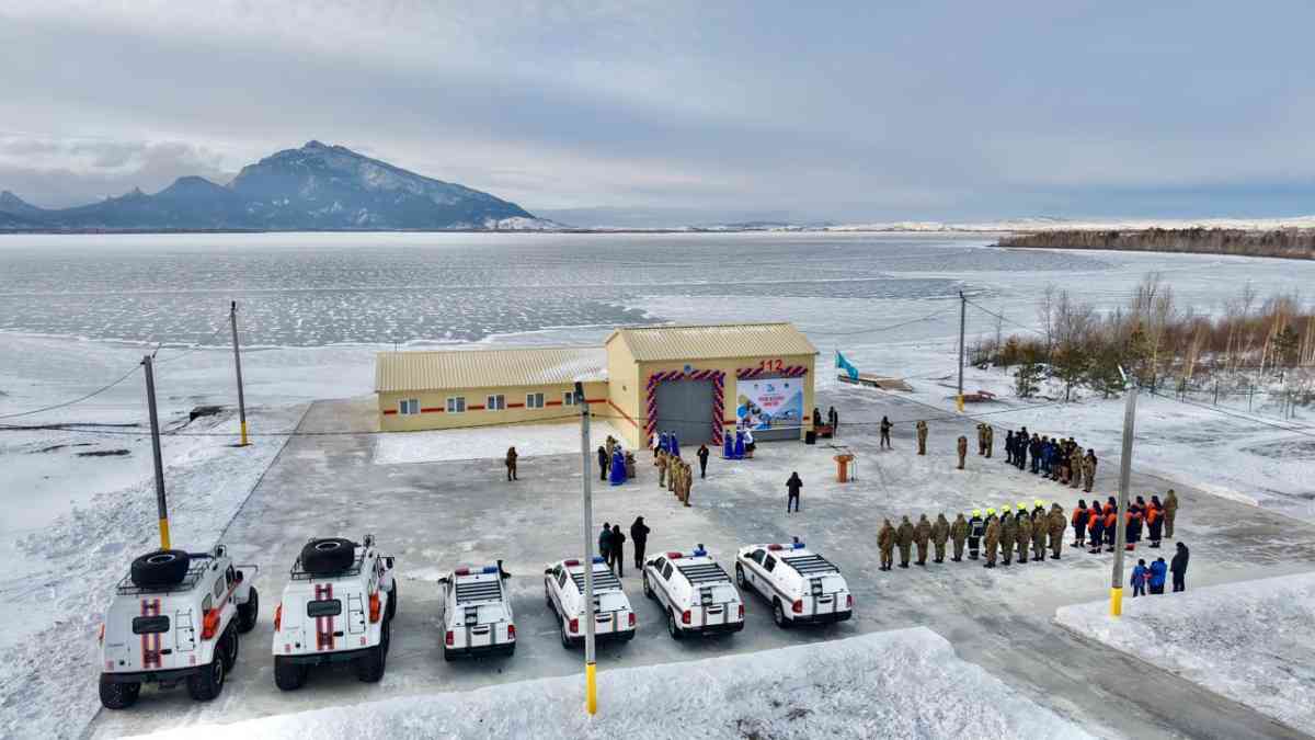 Бурабайда суда құтқару станциясы пайдалануға берілді