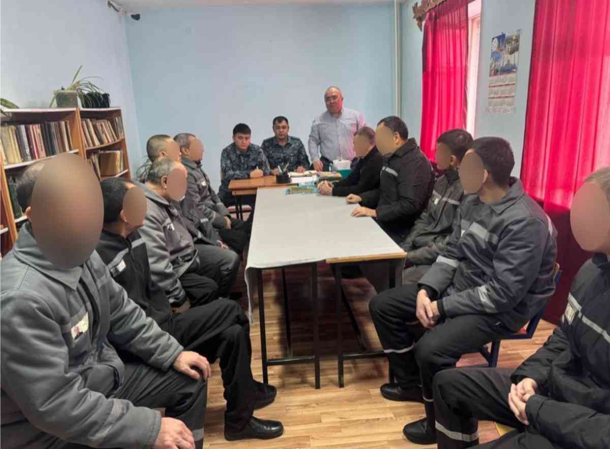 Таразда сотталған азаматтарға құқықтық көмек көрсетілді