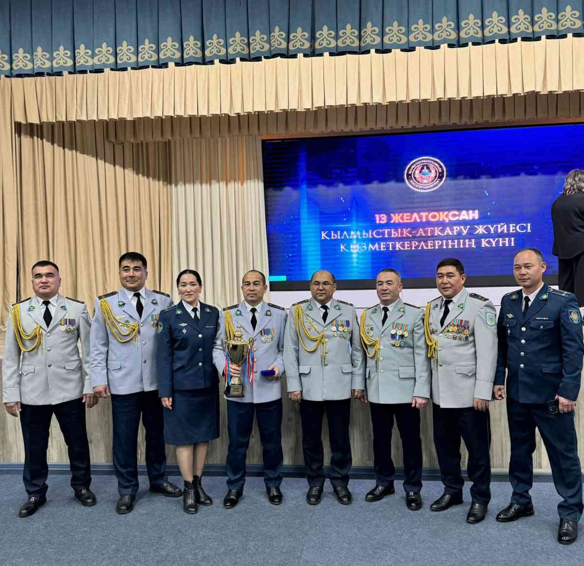 ҚАЖ қызметкерлері күні: №59 мекеменің еңбегі жоғары бағаланды