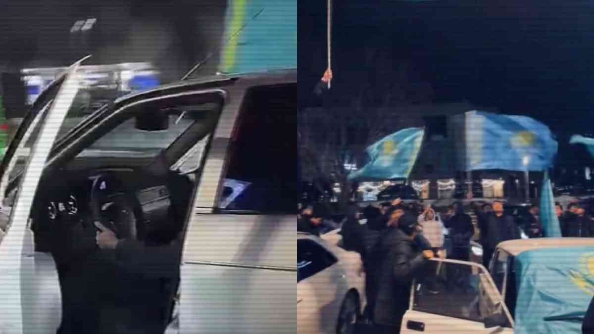 Тәуелсіздік күні: автокөлікке Ту ілген азаматтарға айыппұл салынбайды