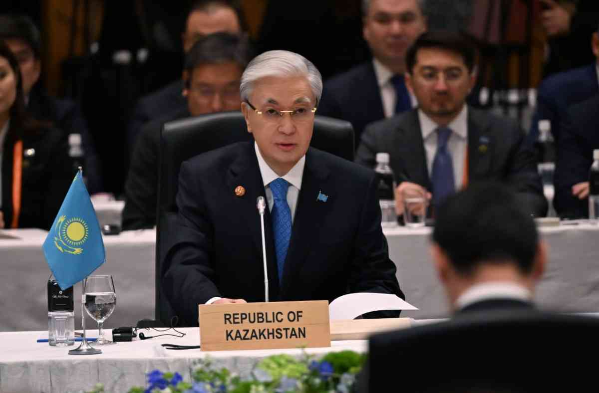 Тоқаев «Орталық Азия – Жапония» диалогының бірінші саммитінде сөз сөйледі