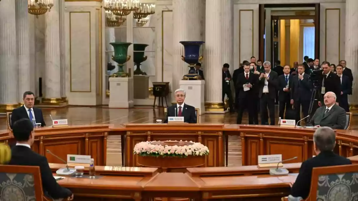 Қасым-Жомарт Тоқаев ТМД-ға мүше мемлекеттер басшыларының бейресми кездесуіне қатысты