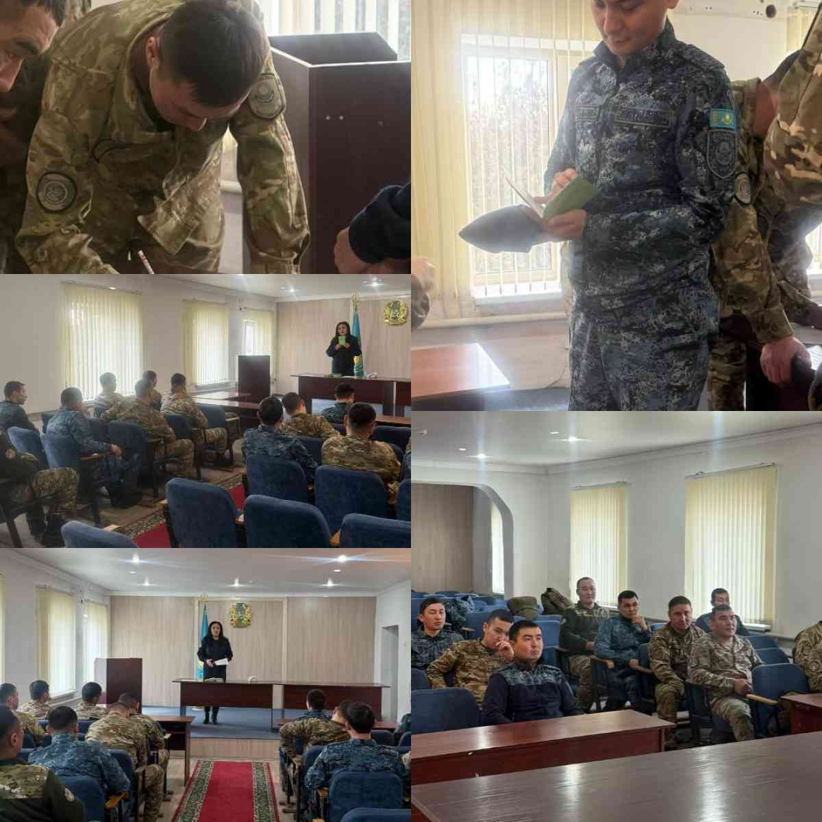 Тараздағы №58 мекемеде төтенше жағдайлардың алдын алу бойынша профилактикалық жұмыстар жүргізілді