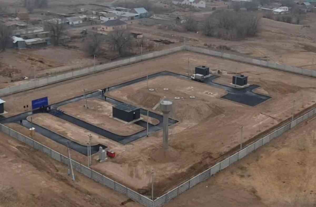 Жамбылда тағы бір ауыл қайтарылған активтер есебінен ауыз сумен қамтамасыз етілді