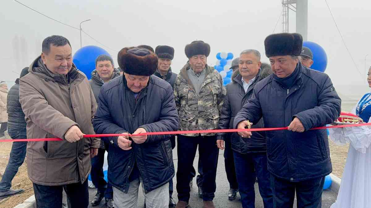 Жамбыл ауданында екі елді мекенге таза ауыз су берілді