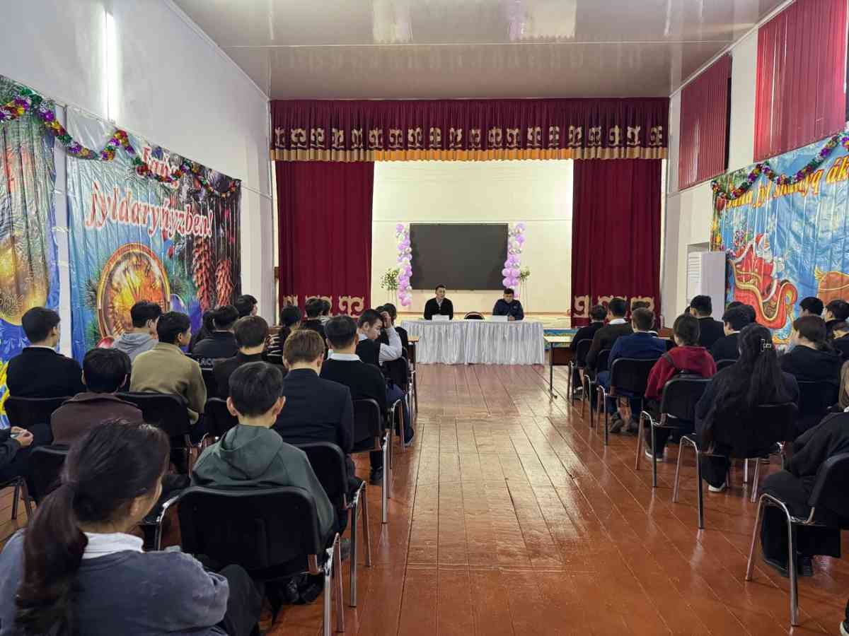 «Жастар мен жасөспірімдер арасындағы құқықбұзушылықтың алдын алу» тақырыбында кездесу ұйымдастырылды