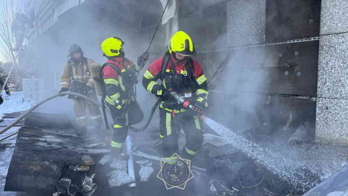 Астанадағы мейрамханалардың бірінен өрт шықты