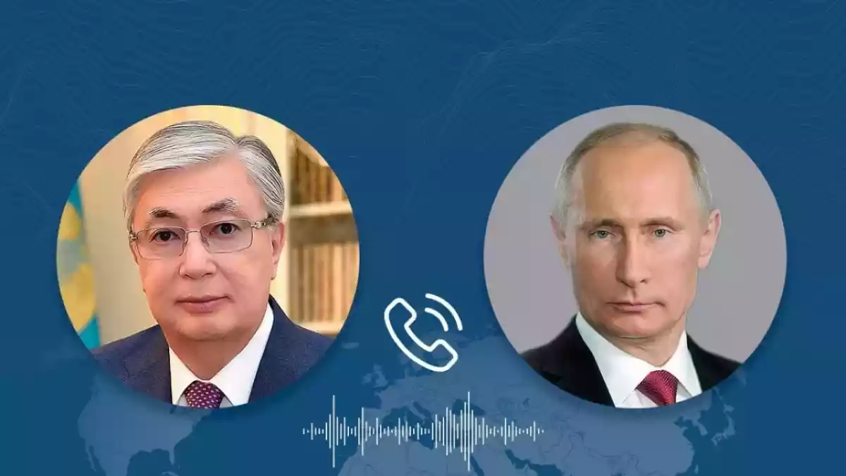 Тоқаев Путинмен телефон арқылы сөйлесті