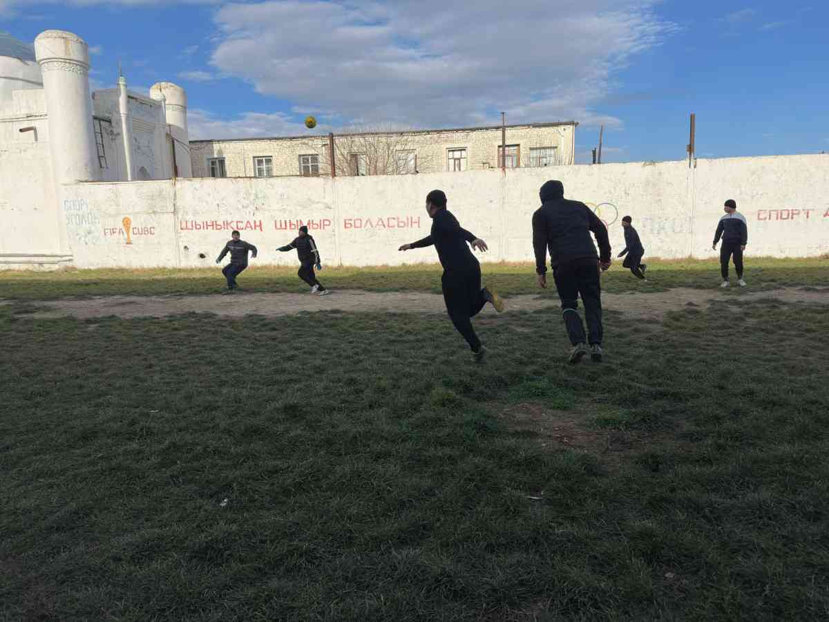 №58 мекемеде Жаңа жыл мерекесіне орай спорттық-мерекелік шара өтті