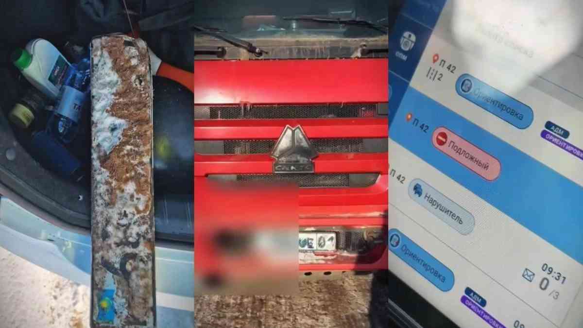 "Солидолмен жауып қойған": Астанада көлігінің мемлекеттік нөмірін әдейі жасырып қойған жүргізуші ұсталды