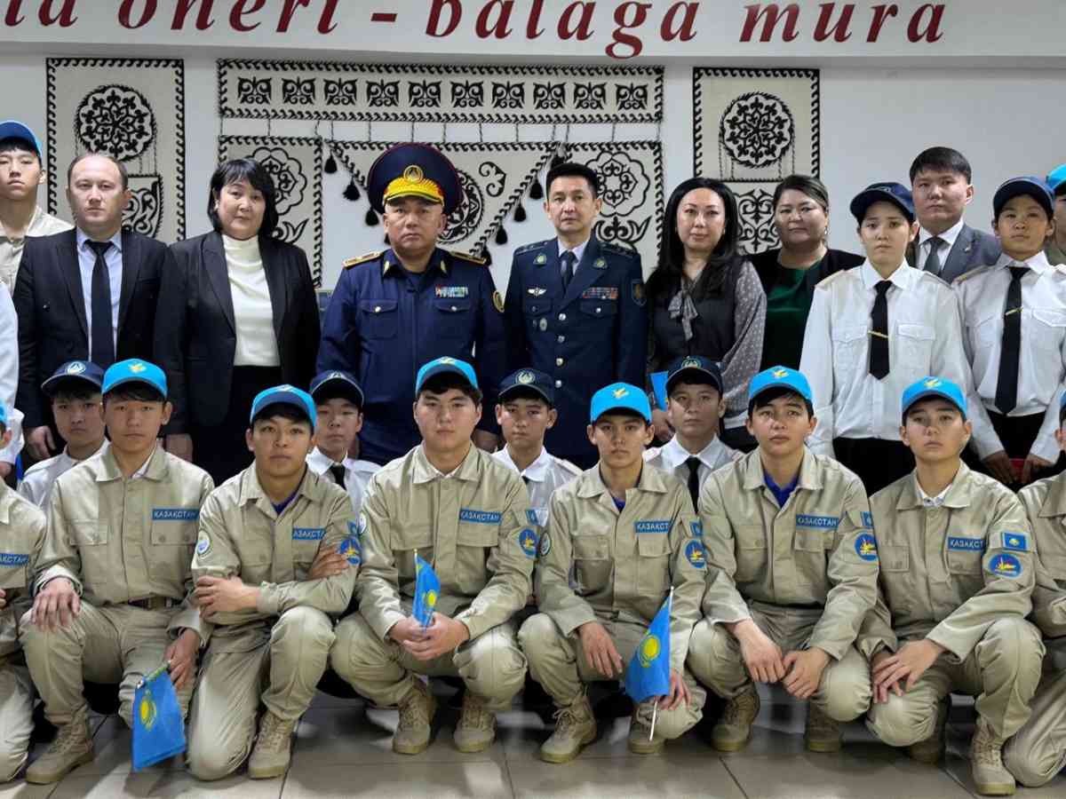 Жамбыл ауданында «Жас сақшы» полиция сыныбы ашылды