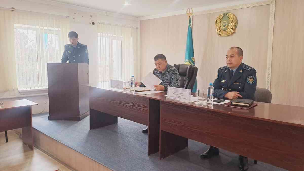 Жамбыл облысындағы №58 түзеу мекемесі жылды қорытындылады