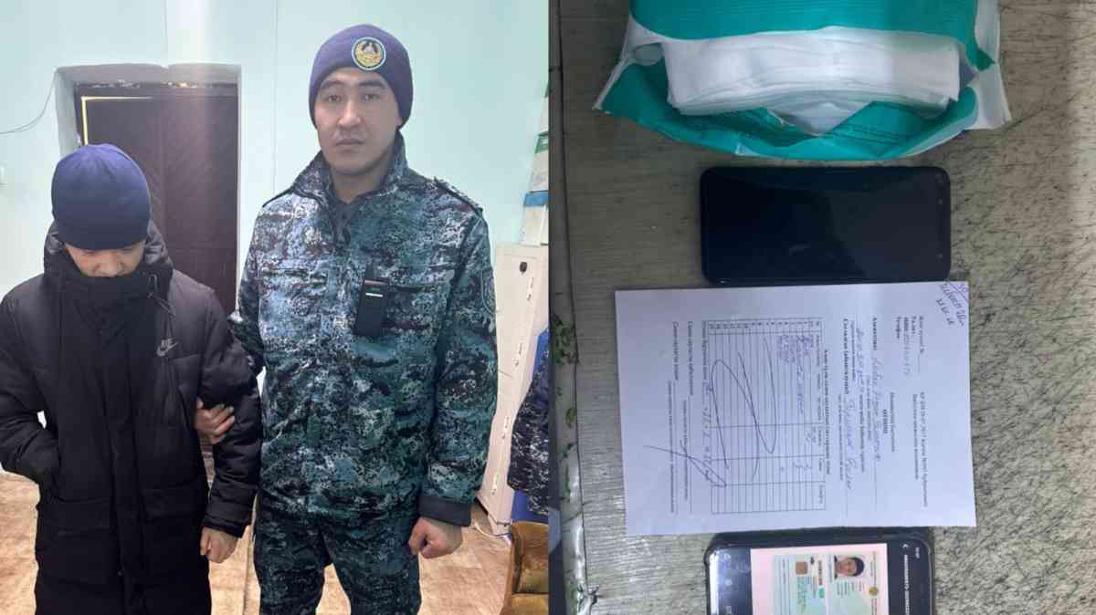 Тараздағы түзеу мекемесіне тыйым салынған заттар кіргізбекші болған