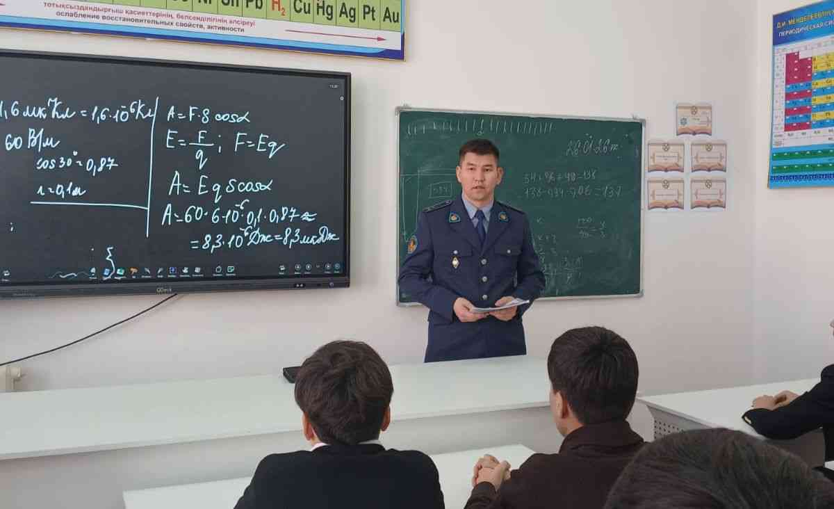 Мектеп түлектеріне арналған кәсіби бағдар беру кездесулері өтті