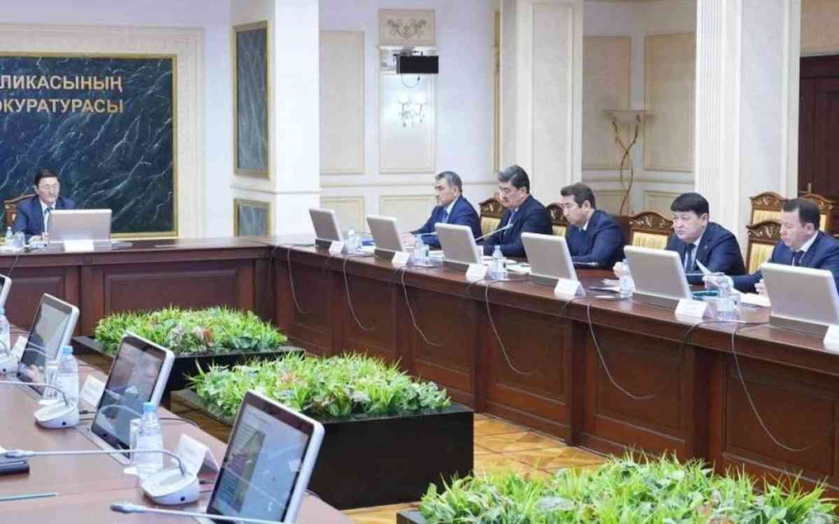 Бас прокуратурада Су қауіпсіздігі мәселелері қаралды