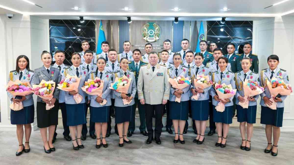 ІІМ-де халықаралық жарыста ел намысын қорғаған қызметкерлер марапатталды