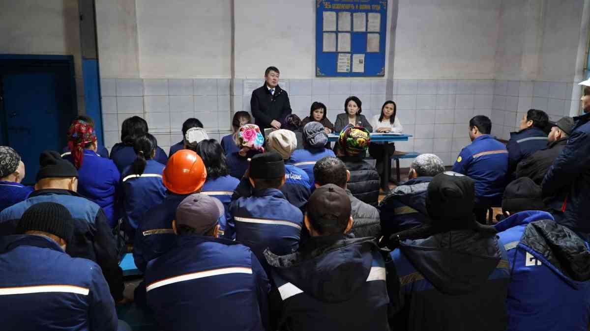 Облыстық коалиция мүшелері «Жамбыл Рем Сервис» ЖШС қызметкерлерімен кездесті