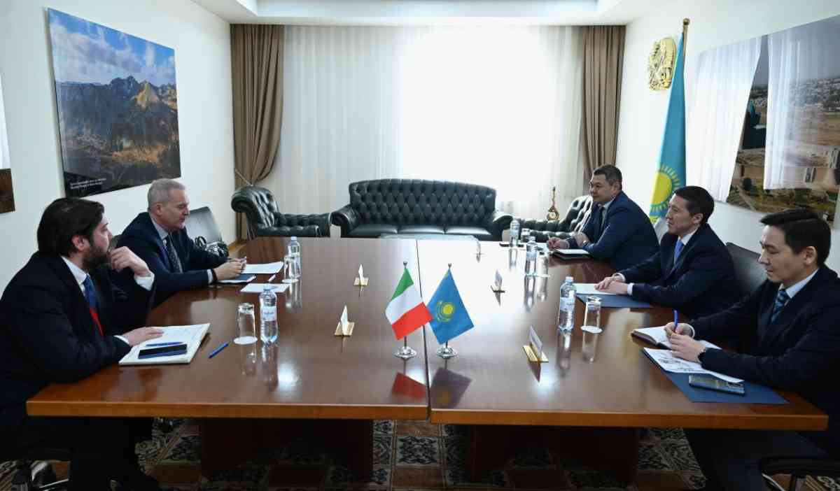 Қазақстан мен Италия стратегиялық серіктестікті одан әрі нығайтуға ниетті