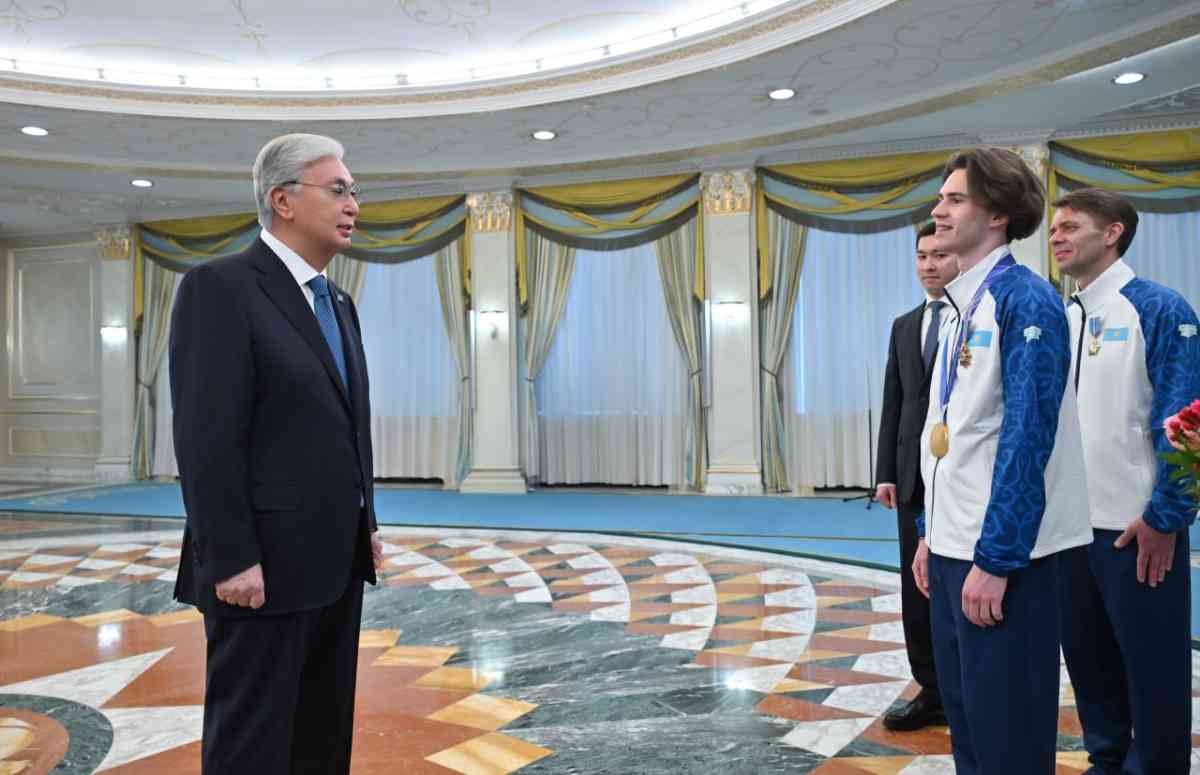 Қасым-Жомарт Тоқаев Олимпиада чемпионы Михаил Шайдоровты марапаттады