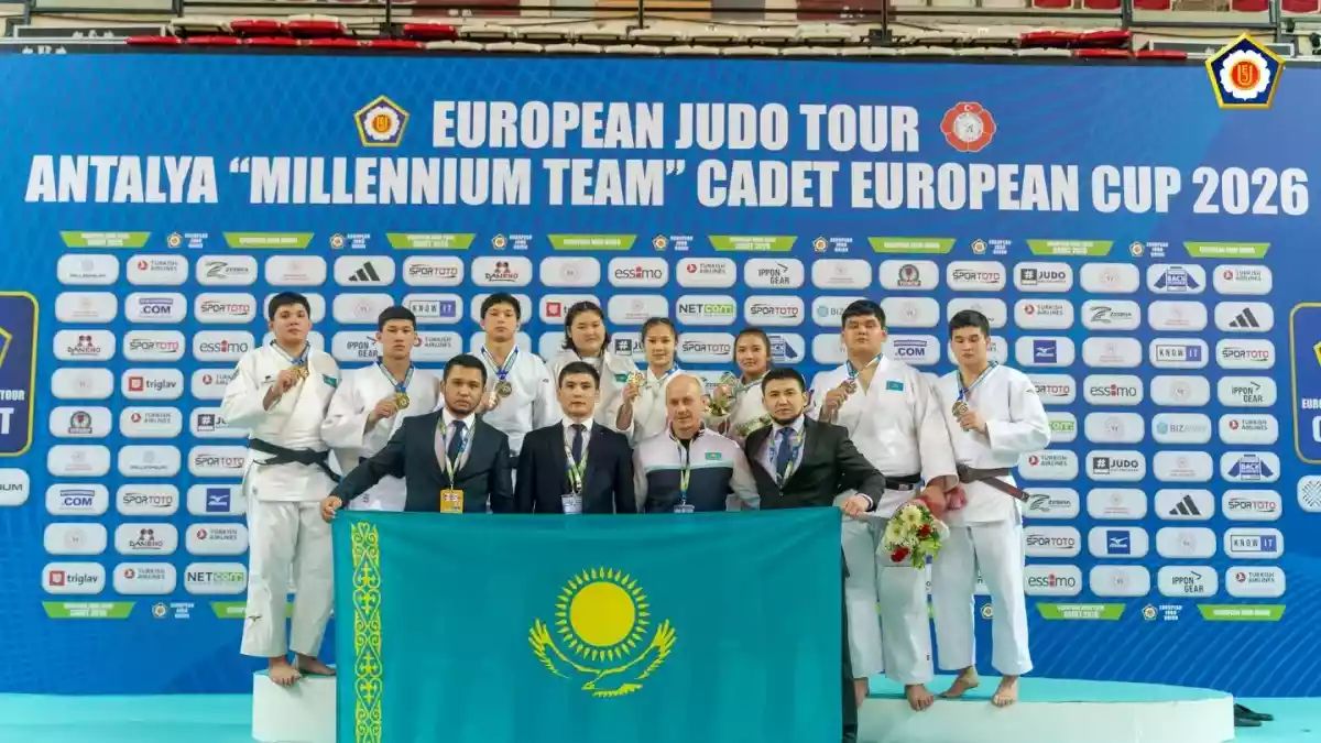 Дзюдодан Қазақстан жасөспірімдер құрамасы Еуропа кубогінде топ жарды
