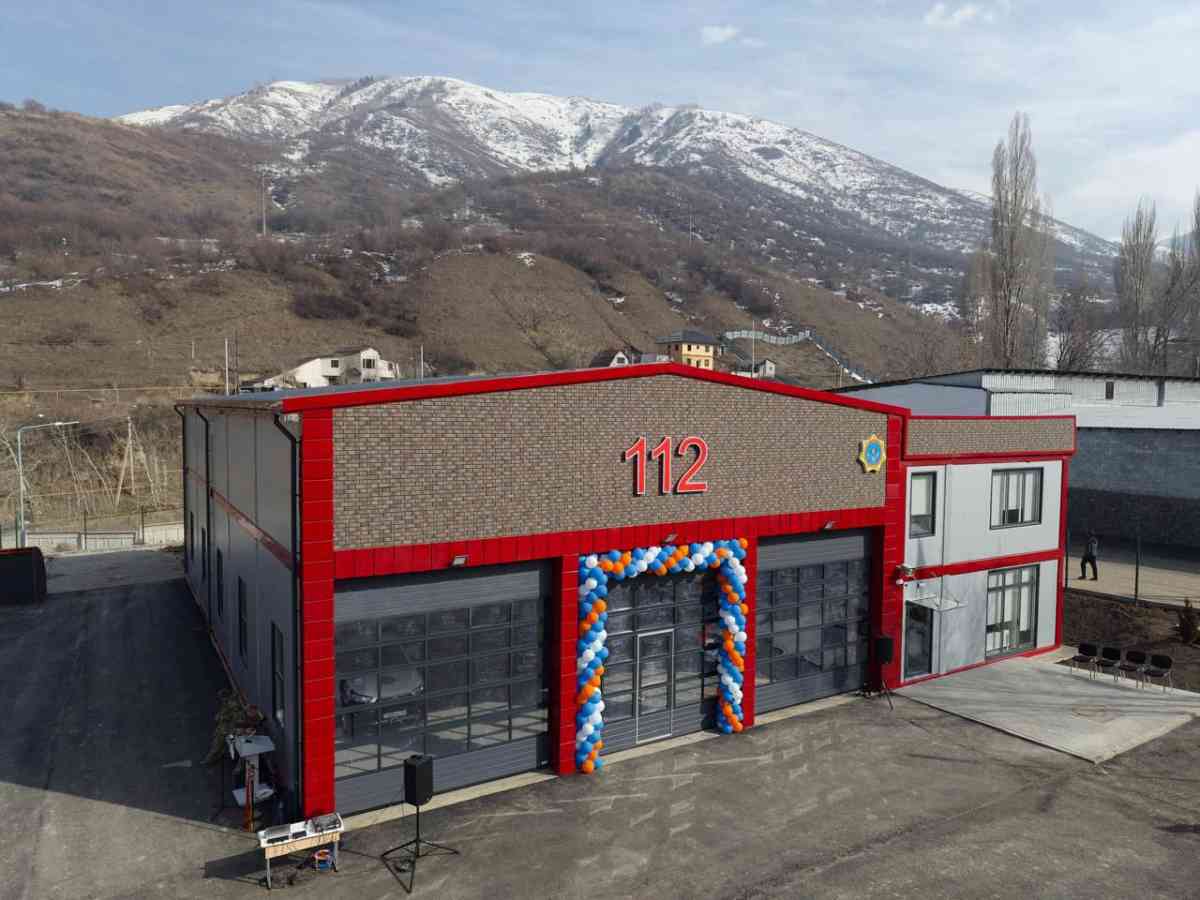 Үлкен Алматы шатқалында заманауи өрт сөндіру-құтқару бөлімі ашылды