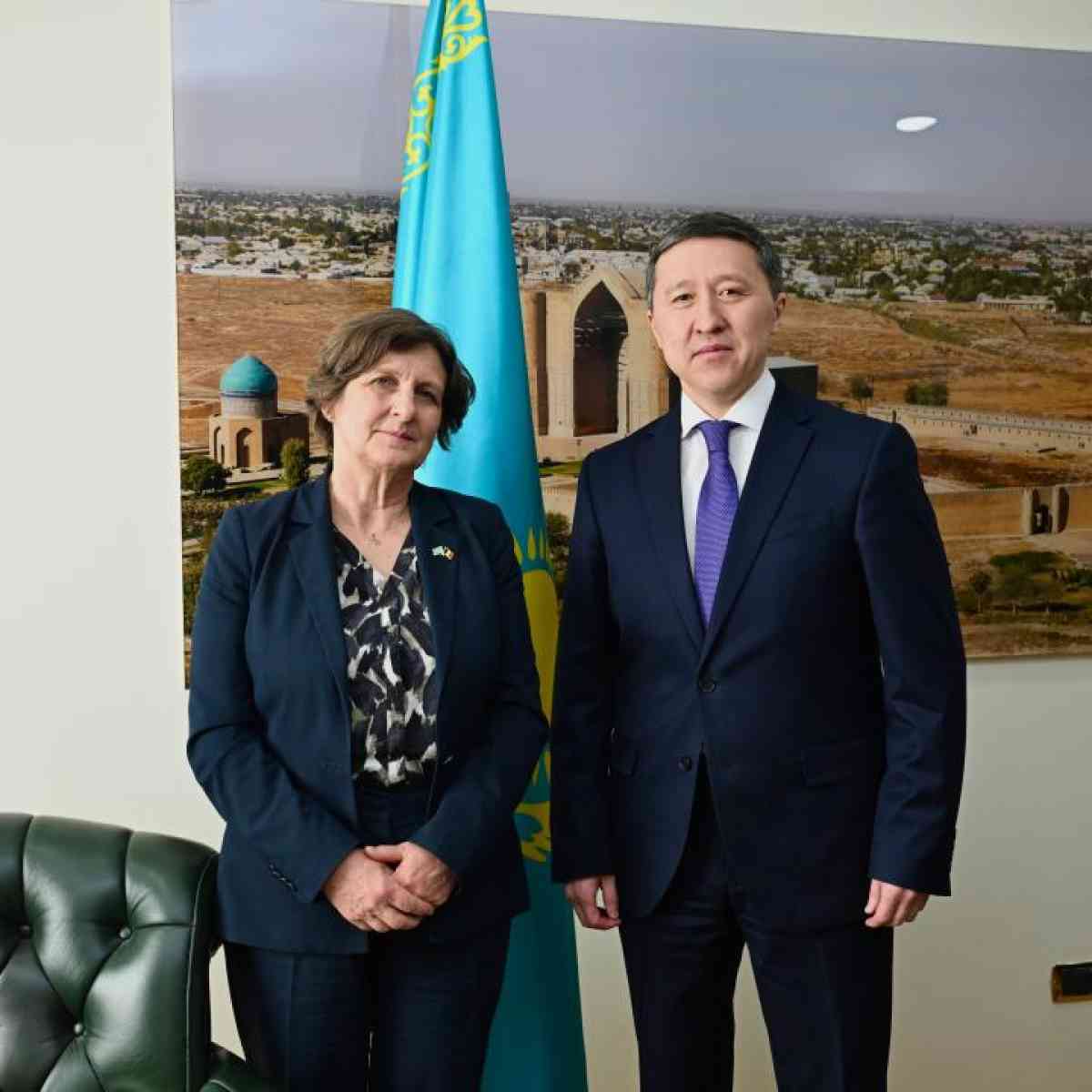 Астанада Қазақстан-Бельгия саяси консультациялардың алтыншы раунды өтті