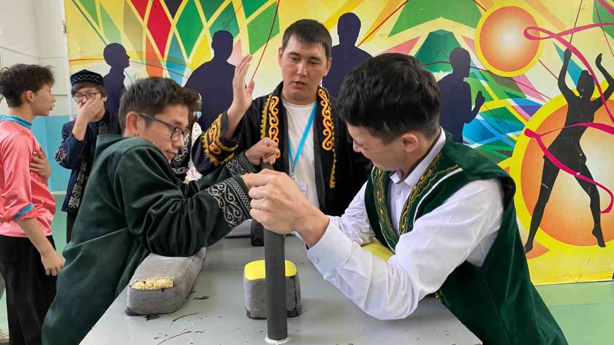 Таразда ұлттық спорт түрлерінен облыстық спартакиада