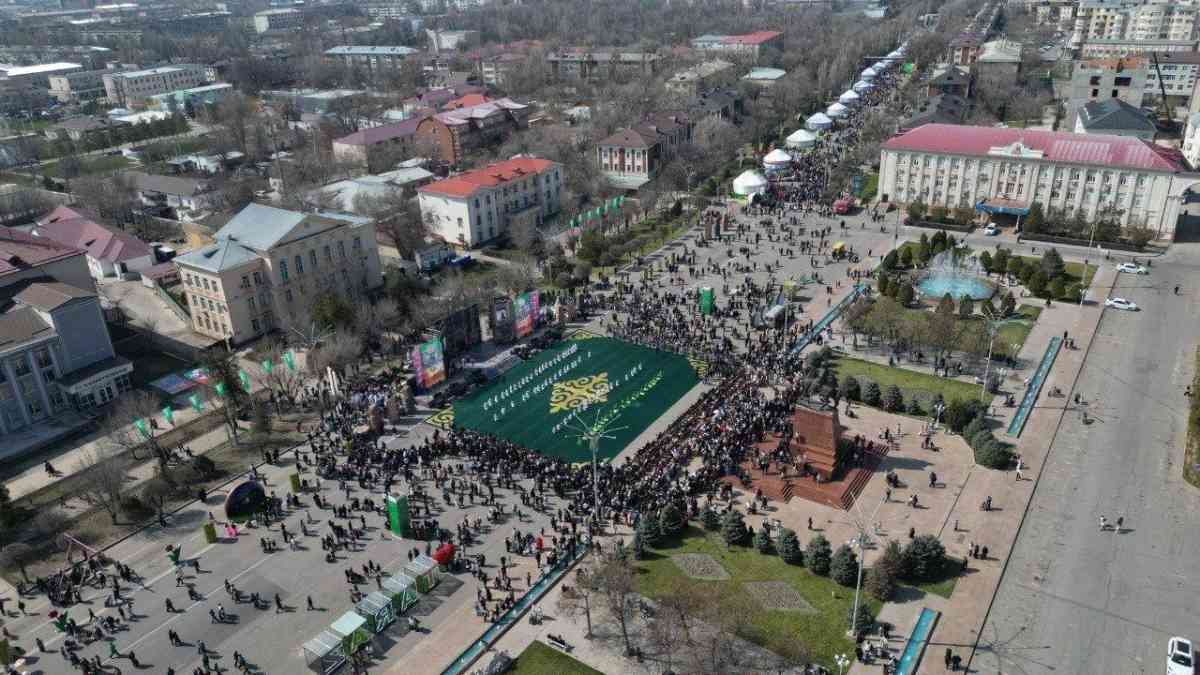 Жамбылда Наурыз мейрамы кең көлемде атап өтілді