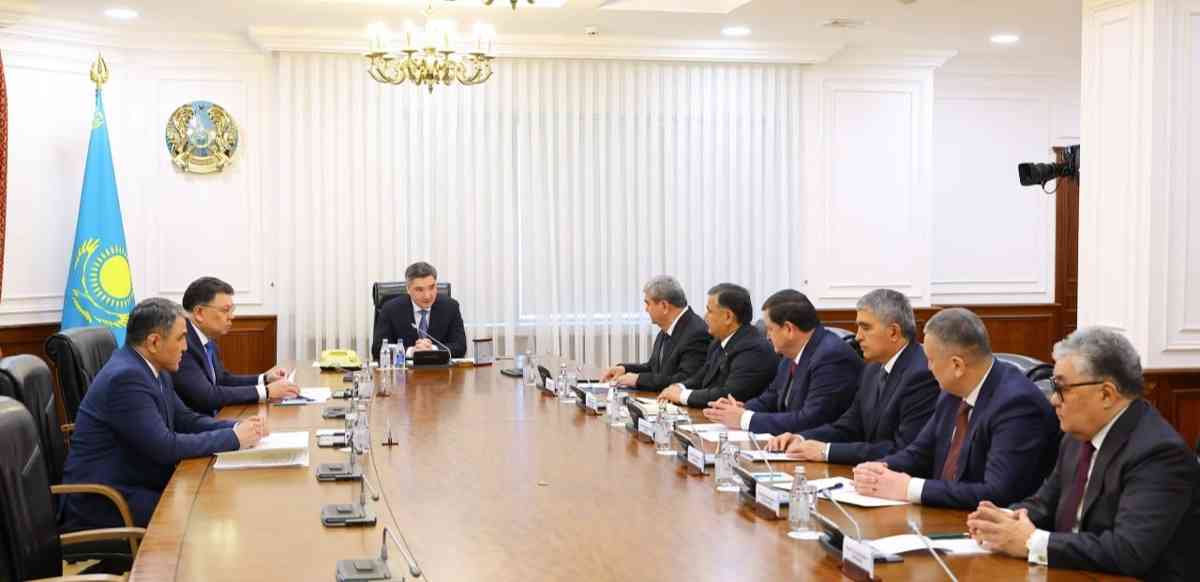 Үкімет басшысы Халықаралық Аралды құтқару қорының басқарма мүшелерімен кездесті