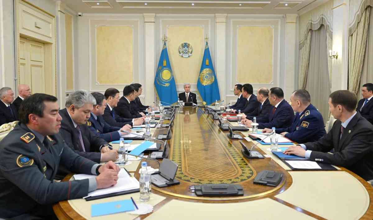 Президент Қауіпсіздік Кеңесінің отырысын өткізді