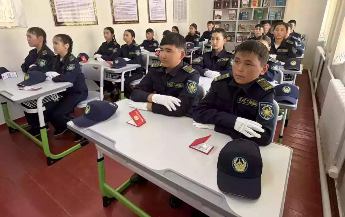 Жамбыл облысында отыз екінші «Жас сақшы» сыныбы ашылды