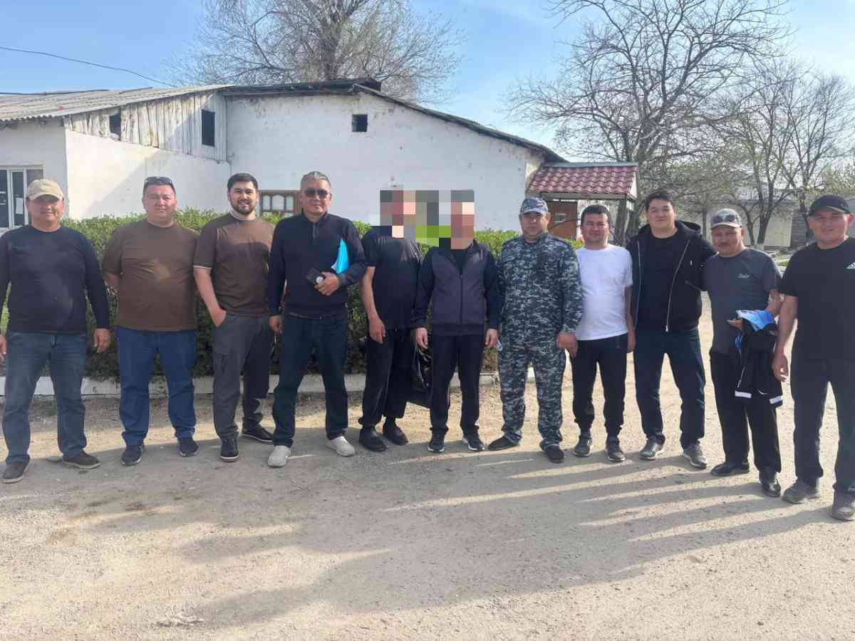 Тараздағы түзеу мекемесінда екі азамат бостандыққа шықты