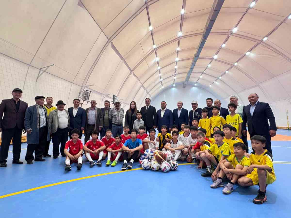 Шу қаласында заманауи спорт кешені ашылды