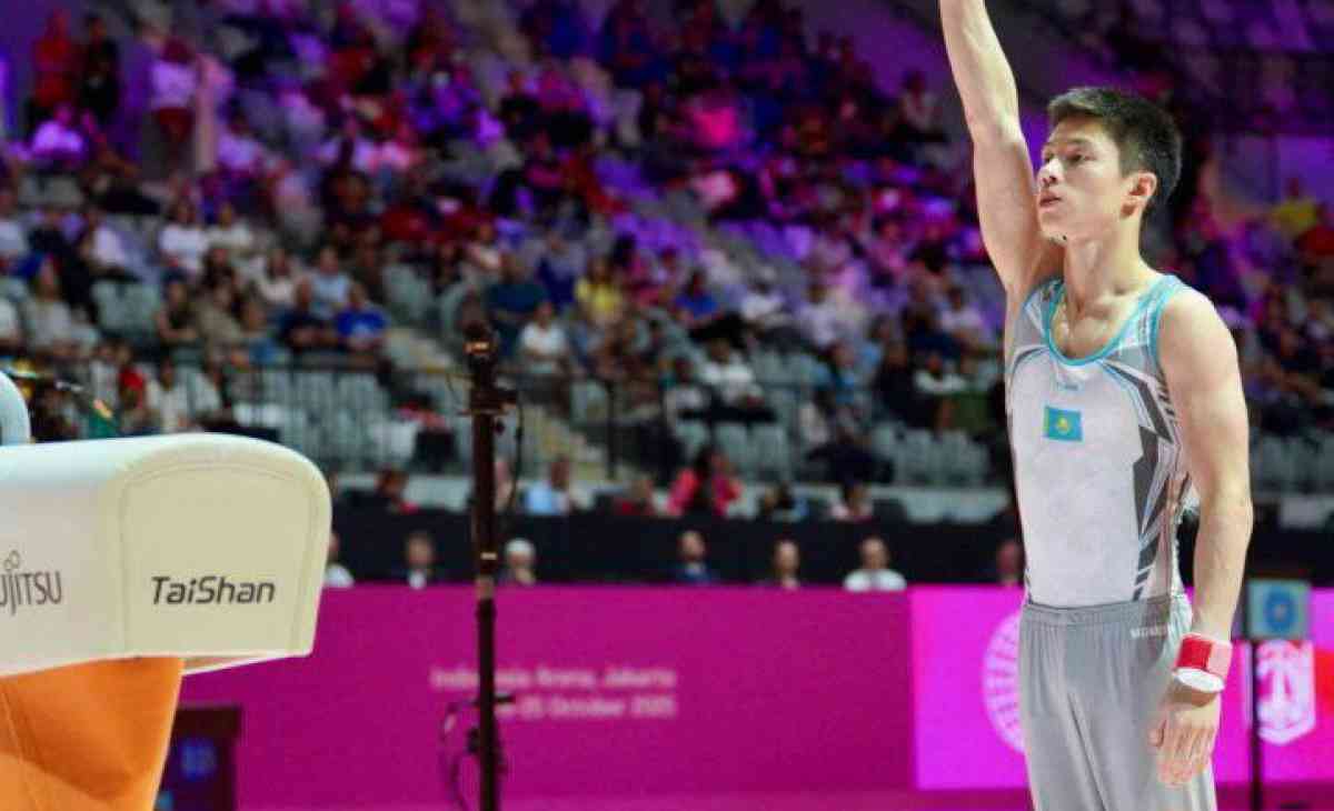 Каирдегі Әлем кубогында қазақстандық гимнасттар жүлделі орындардан көрінді